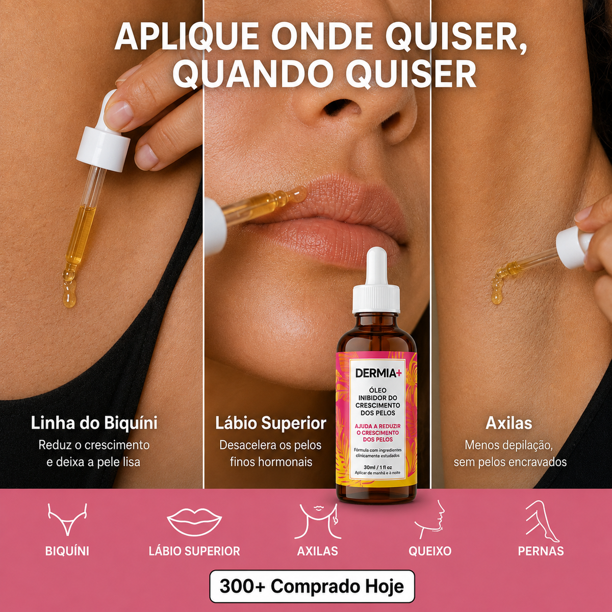 Óleo Inibidor do Crescimento dos Pelos