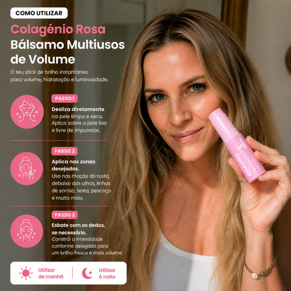 Bastão Facial Coreano de Colagénio e Reparação Instantânea